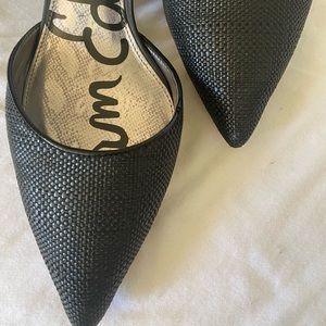 Sam Edelman Carol Black Pointed
Toe Slingback Pumps size 10